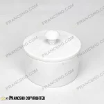 قندان و شکلات خوری سنگی دردار سنگ سفید ازنا