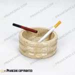 زیرسیگاری استوانه‌ای فنری سنگ پارادایس نسکافه‌ای