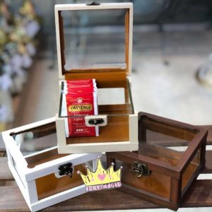 جعبه چای کیسه ای مربع کوچک طرح پرنسس