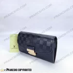 کیف پول پاسپورتی پاریس لویی ویتون مشکی
