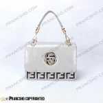 کیف پاسپورتی بزرگ فندی HIGH COPY های کپی خاکستری روشن