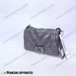 کیف پاسپورتی شنل مدل گلدوزی هفتی کوچک طوسی