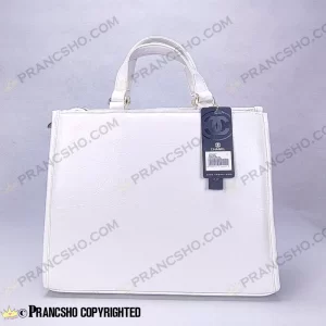 کیف زنانه دستی شنل بزرگ سفید HIGH COPY های کپی