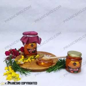 عسل طبیعی باریجه و قنقال شهنای با هدیه به شرط کیفیت