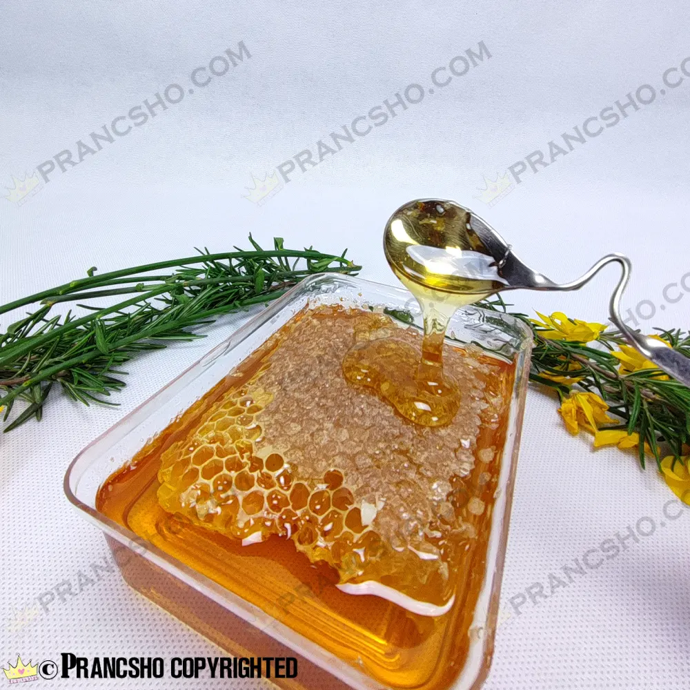 عسل طبیعی موم دار 600 گرمی شهنای