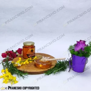 عسل طبیعی باریجه و قنقال شهنای با هدیه به شرط کیفیت