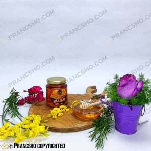 عسل طبیعی گشنیز شهنای بزرگ با هدیه به شرط کیفیت