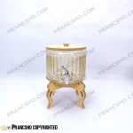 کلمن شیشه ای یک طبقه طرح هایکا شیشه شامپاینی