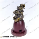 جا عودی کوتاه پایه سفالی طرح فیل