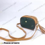 کیف پاسپورتی کوچک Loriblu سبز یشمی HIGH COPY