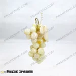 انگور سنگی دکوری با برگ قلبی سنگ مرمر نباتی