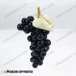 انگور سنگی دکوری با برگ قلبی سنگ مشکی بلک رز