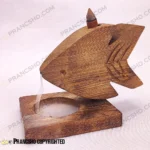 جاعودی آبشاری و جاوارمری چوبی طرح ماهی چوب روسی