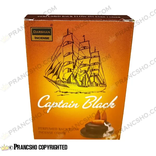 عود آبشاری با رایحه کاپیتان بلک Capitan Black برند دارشان