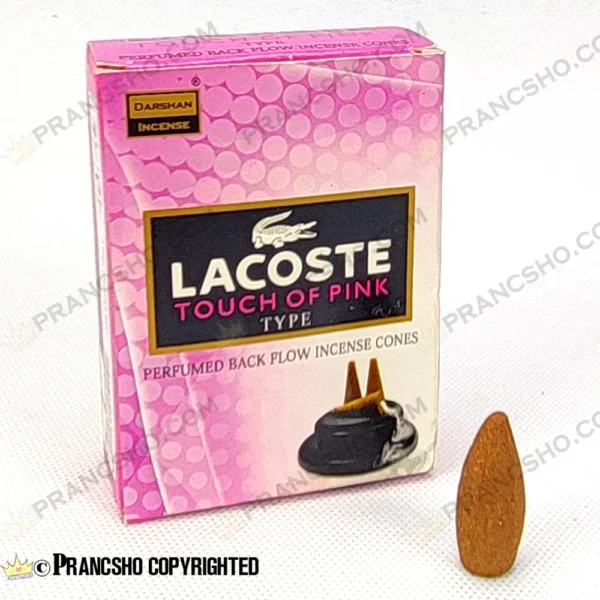 عود آبشاری با رایحه ادکلن لاگوست صورتی Lacoste