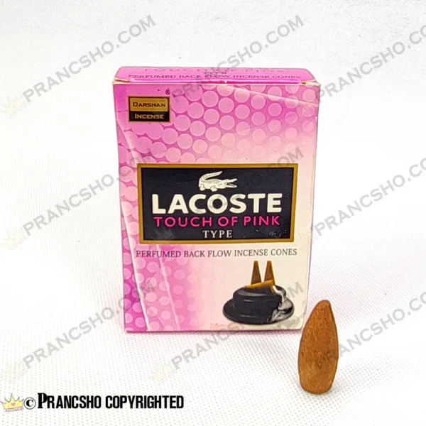 عود آبشاری با رایحه ادکلن لاگوست صورتی Lacoste