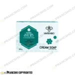 صابون کرمی وارنبو حاوی عصاره عسل طبیعی و ژل رویال مناسب انواع پوست