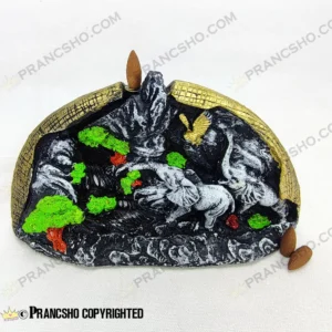 جا عودی آبشاری بزرگ طرح تابلو حیوانات و طبیعت