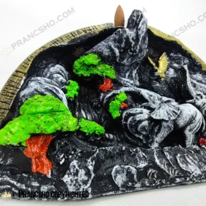 جا عودی آبشاری بزرگ طرح تابلو حیوانات و طبیعت