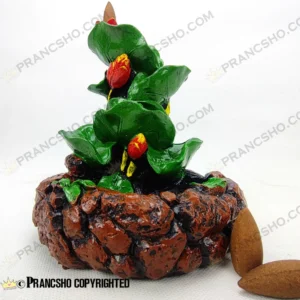 جا عودی آبشاری بزرگ طرح صخره و استخر ماهی قرمز