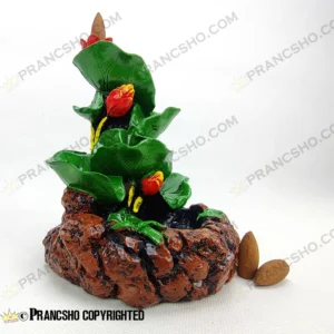 جا عودی آبشاری بزرگ طرح صخره و استخر ماهی قرمز