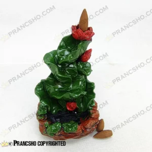 جا عودی آبشاری متوسط طرح صخره و قورباغه