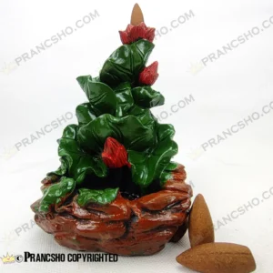 جا عودی آبشاری متوسط طرح صخره و قورباغه