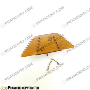 دکوری ساز سنتور چوبی ایستاده با پایه و مضراب