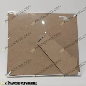 قاب عکس فانتزی طرح خانواده رنگ سفید سه خانه