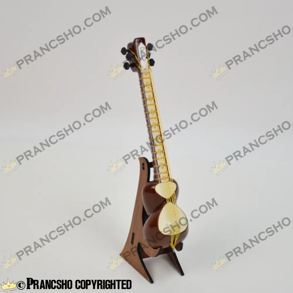 تار چوبی دکوری کوچک با استند چوبی طرح هخامنش