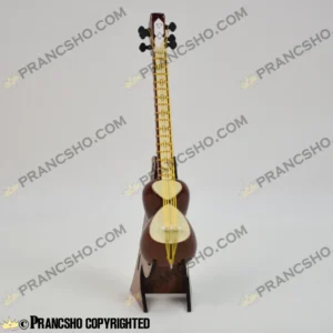 تار چوبی دکوری کوچک با استند چوبی طرح هخامنش