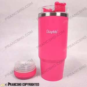 تراول ماگ اسپیکر دار بلوتوثی بای تی تی Buytiti صورتی